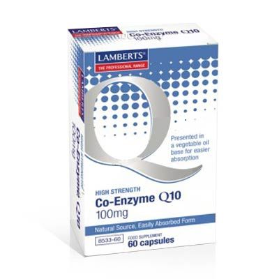 Lamberts Co-enzima q10 100mg 60 cápsulas