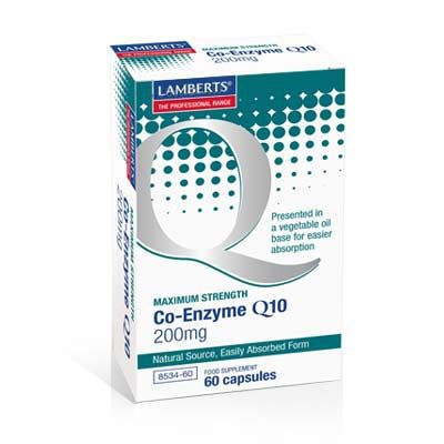 Lamberts Co-enzima q10 200mg 60 cápsulas