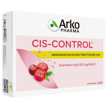 Arkopharma Cis-Control Cranberola 150mg Pacs 60 Capsulas