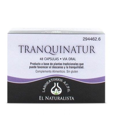 El Naturista tranquilizante 375 mg 48 cápsulas