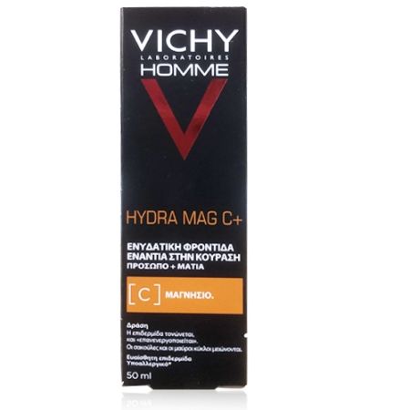 VICHY HOMBRE HYDRA MAG C+ TRATAMIENTO HIDRATANTE 50 ML + GEL AFEITAR
