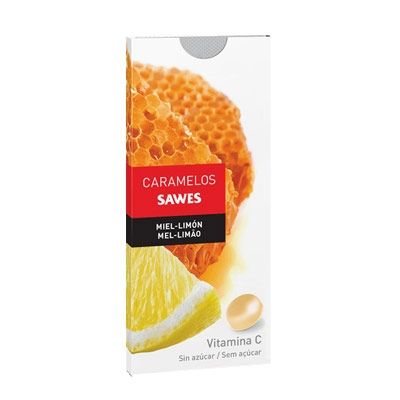 Sawes Caramelos Miel-Limon Sin Azucar 10 Uds