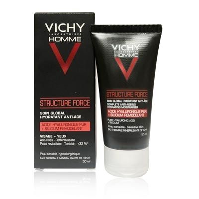 Vichy Homme Structure Force Tratamiento Global Antiedad 50ml