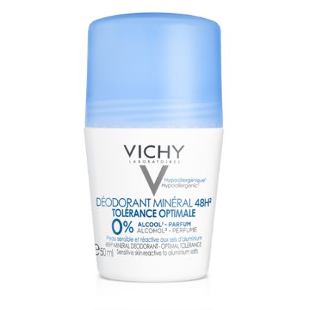 Vichy Desodorante Mineral 48H Tolerancia Optima Roll-On 50ml