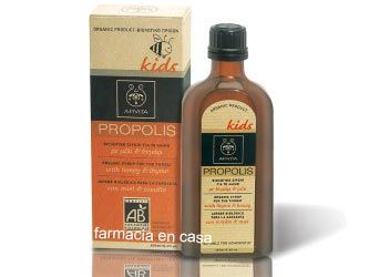 Apivita Propolis jarabe garganta miel y tomillo niños 150 ml
