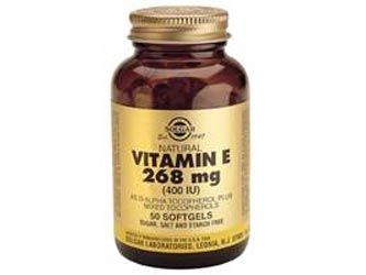 Solgar Vitamina e 400 ui (268 mb). 50 cápsulas gelatina