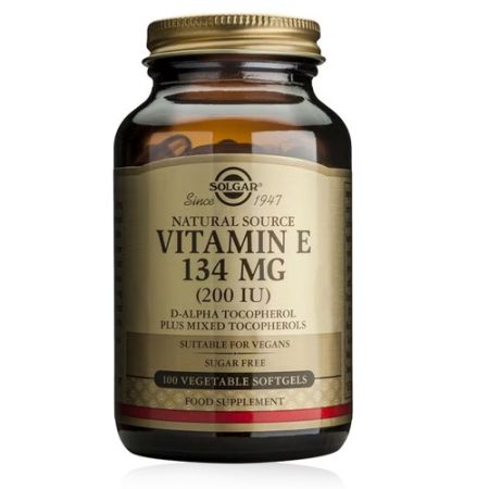 Solgar Vitamina e 200 ui (134 mg)- 100 Cap. Gelatina Vegetal