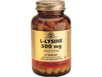 Solgar L-lisina 500 mg. 50 cápsulas vegetales
