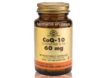 Solgar Coenzima q-10 60mg 30 cápsulas vegetales