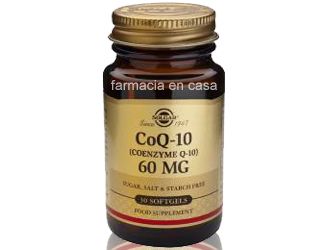 Solgar Coenzima q-10 60mg en aceite 30 cápsulas blandas