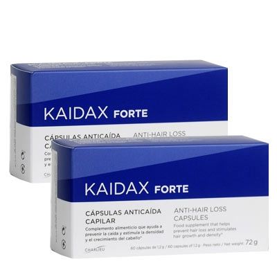 Kaidax Forte Anticaida Capilar Duplo 2x60 Capsulas