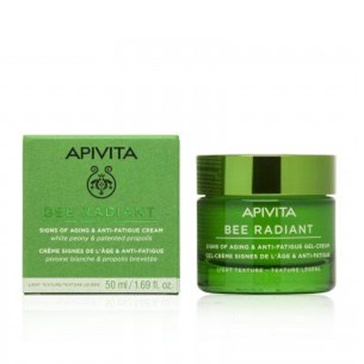 Apivita Bee Radiant Gel-Cr Ligera Signos Edad y Antifatiga 50ml