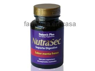 Natures Plus Nutrasec Soporte Digestivo 30 Comprimidos