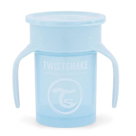 Twistshake 360 Vaso de Aprendizaje Blanco 230ml - Farmacia en Casa