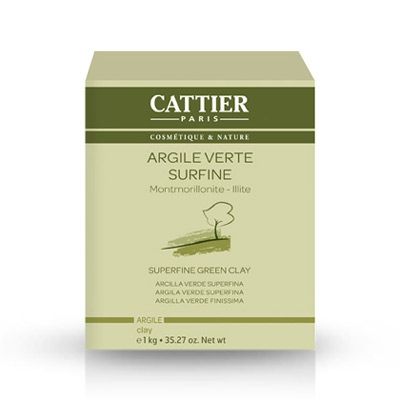 Cattier Arcilla Verde Superfina Piel Mixta-Grasa 1kg