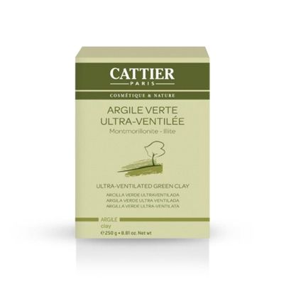 Cattier Arcilla Verde Ultraventilada Piel Mixta 250gr