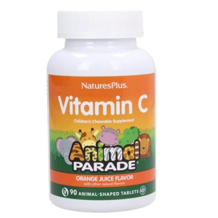 Natures Plus Animal Parade Vitamina C 90Comp. Masticables