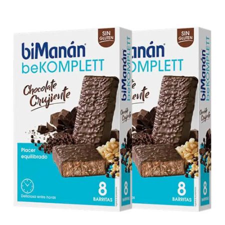 Bimanan Bekomplett Barrita Chocolate Crujiente Duplo 2x8 Uds