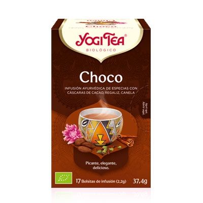 Yogi Tea Choco Infusion Cacao Regaliz y Canela 17 Uds