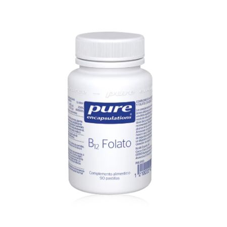 Pure Encapsulations B12 Folato 90 Pastillas
