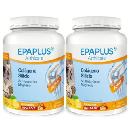 Epaplus Colageno+Hialuronico+Magnesio Sabor Limon Duplo 2x334gr