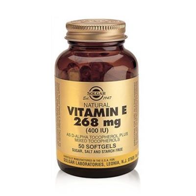 Solgar Vitamina e 400 ui (268 mb). 100 cápsulas gelatina