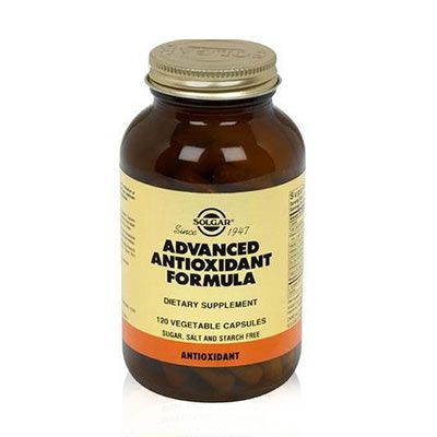 Solgar Formula antioxidante avanzada. 120 cápsulas vegetales