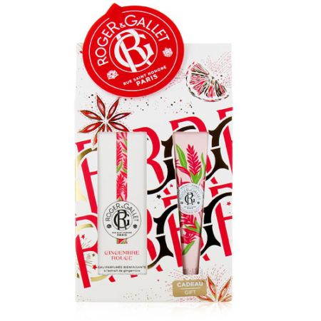 Roger Gallet Gingembre Rouge Agua 30ml +Crema Manos 30ml