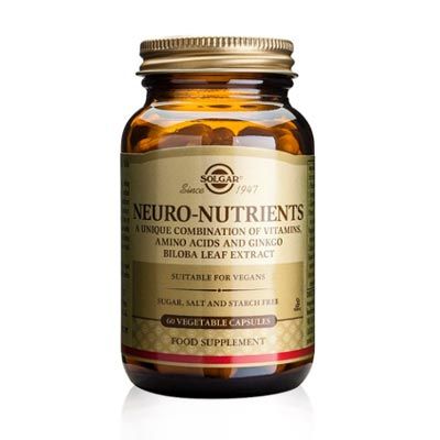 Solgar Neuro nutrientes 60 cápsulas vegetales