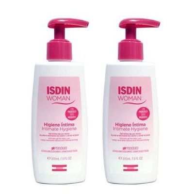 Isdin Woman Higiene Intima Gel Intimo Duplo 2x200ml