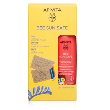 Apivita Bee Sun Safe Leche Infantil Spray Spf50 200ml