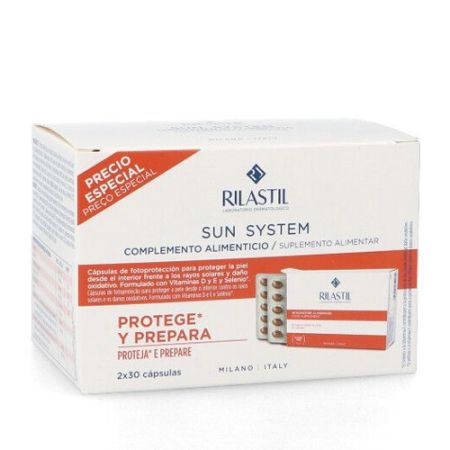 Rilastil Sun System Oral Duplo 2x30 Capsulas