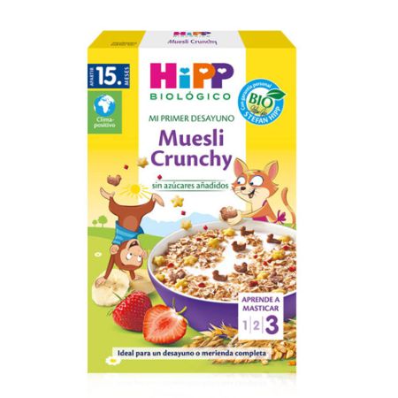 Hipp mi Primer Desayuno Muesli Crunchy 200gr