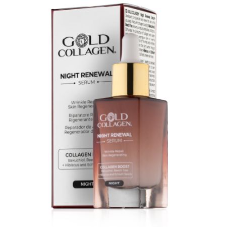 Gold Collagen Night Renewal Serum 30ml