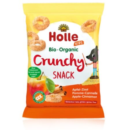 Holle Kids Bio Organic Crunchy Snack Manzana y Canela 25gr