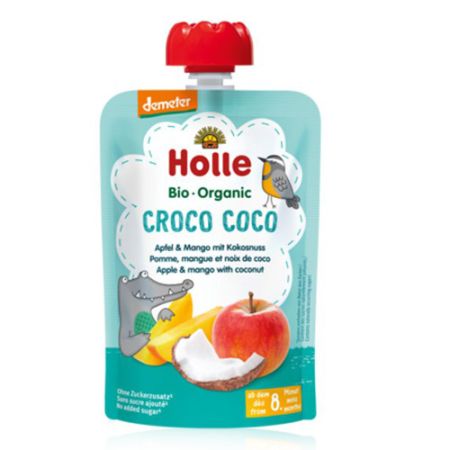 Holle Bio Croco Coco Pure Frutas Manzana Mango Coco