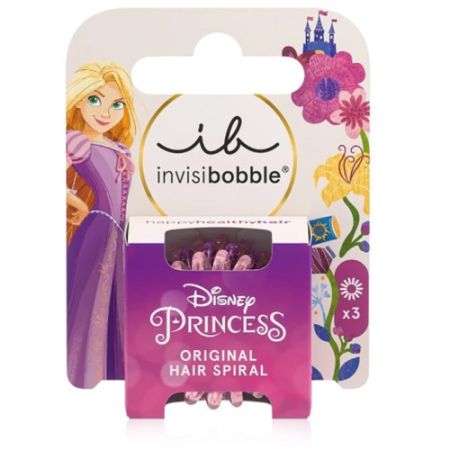 Invisibobble Disney Princess Rapunzel Goma Pelo Espiral 3 Uds