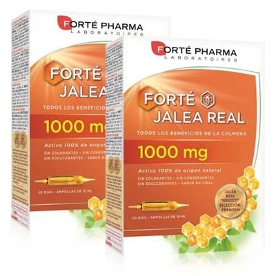 Forte Pharma Jalea Real 1000mg Duplo 2x20 Ampollas
