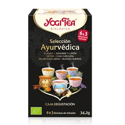 Yogi Tea Seleccion Ayurvedica Caja Degustacion 6x3 Uds