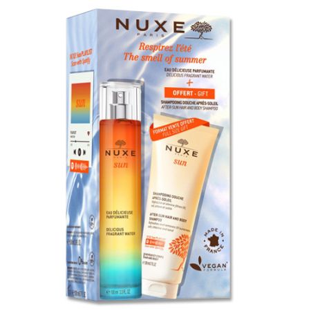 Nuxe Sun Agua Deliciosa Perfumada 100ml + Champu After-Sun 200ml