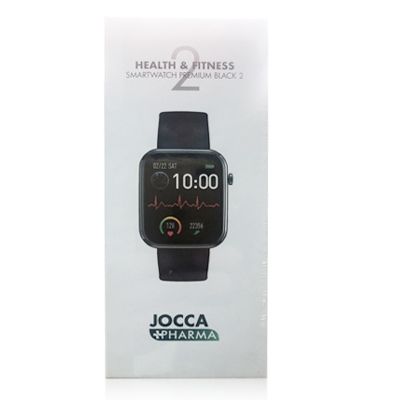 Jocca Pharma Smartwatch Premium Reloj Cuadrado Negro