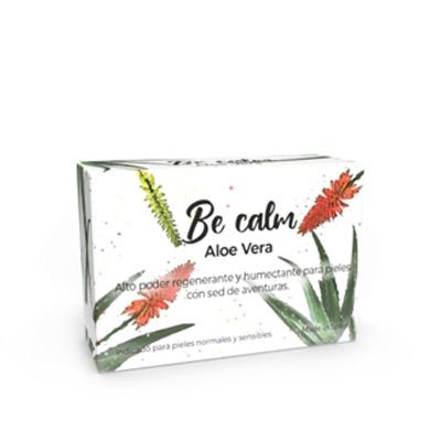 Be Calm Aloe Vera Pastilla de Jabon Piel Normal-Sensible 100g