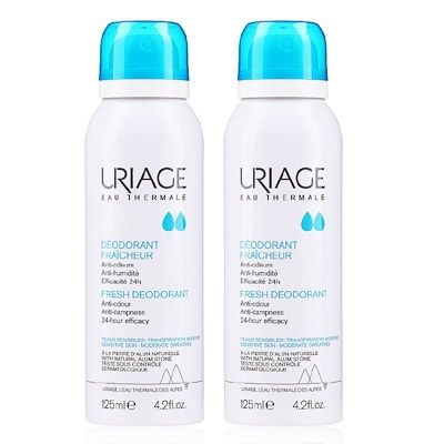 Uriage Eau Thermale Desodorante Frescor Spray Duplo 2x125ml