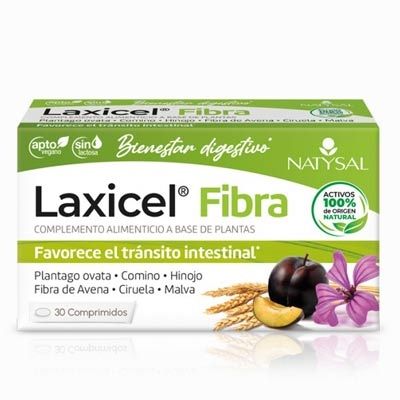 Natysal Laxicel Fibra 30 Comprimidos
