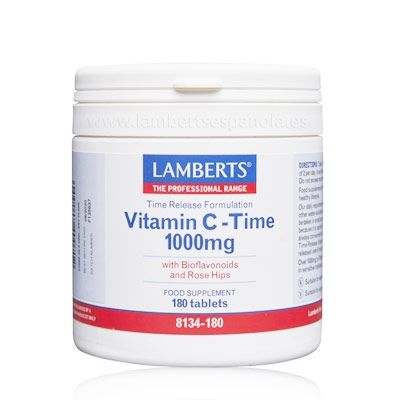 Lamberts Vitamina C 1000mg Time 180 Comprimidos