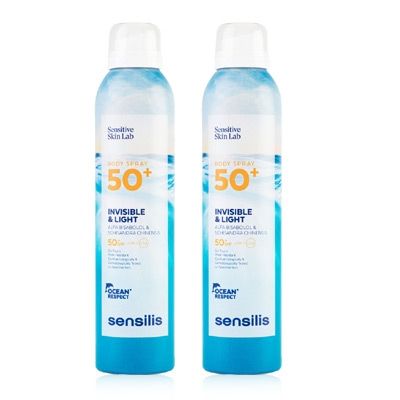 Sensilis Fotoprotector Body Spray Toque Seco Spf50+ Duplo 2x200ml