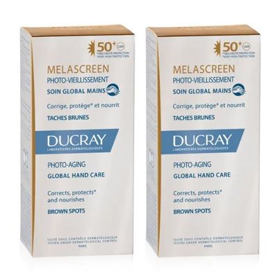 Ducray Melascreen Cuidado Global Manos Spf50+ Duplo 2x50ml