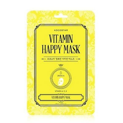 Kocostar Vitamin Happy Mask Mascarilla Facial Antioxidante 1 Ud