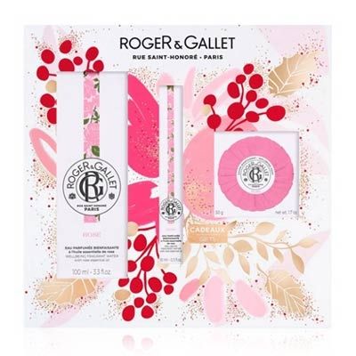 Roger Gallet Rose Agua Perfumada Relajante 100ml +10ml +Jabon 50g