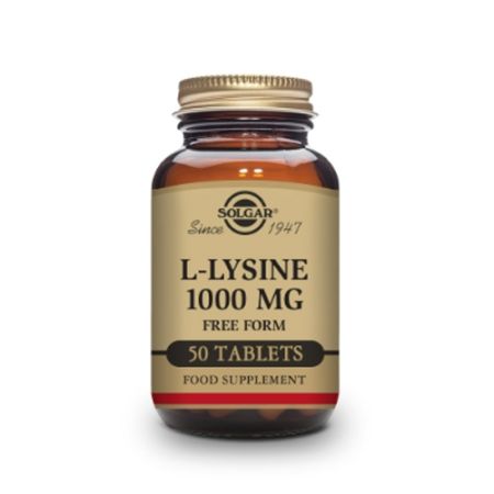 Solgar L-Lisina 1000 mg. 50 Comprimidos